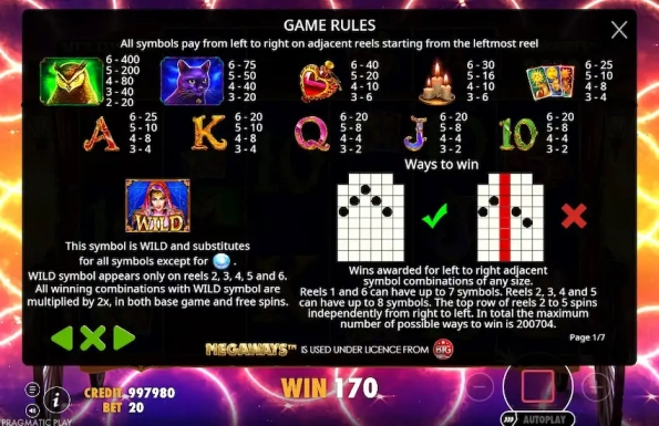 Madame Destiny Megaways Demo Free 3