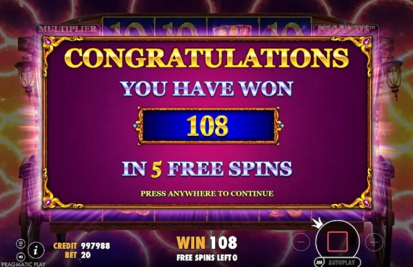 Madame Destiny Megaways Demo Free 5