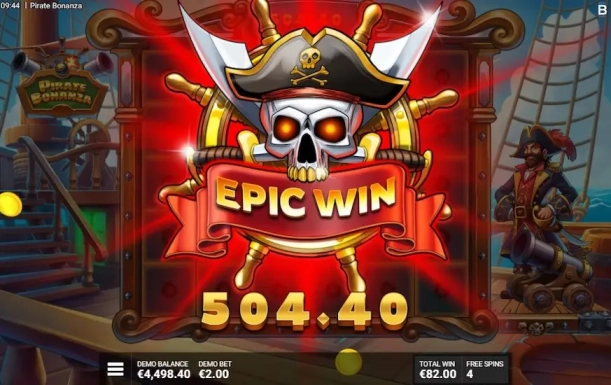 Pirate Bonanza Demo Free 4