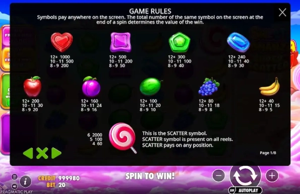 Sweet Bonanza Super Scatter Demo Free 3