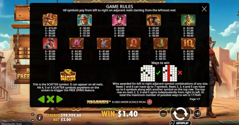 Bandit Megaways Demo Free 3