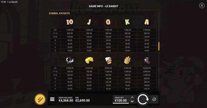 Le Bandit Demo Free 3