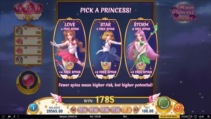 Moon Princess 100 Demo Free 4