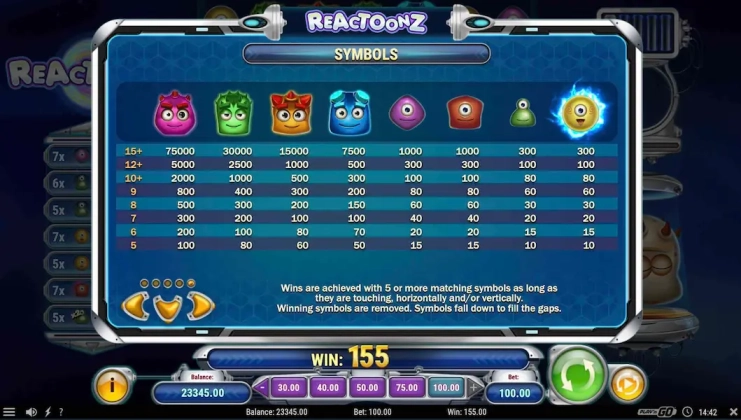 Reactoonz Demo Free 3