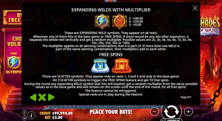 Zeus Vs Hades Gods Of War Demo Free 5