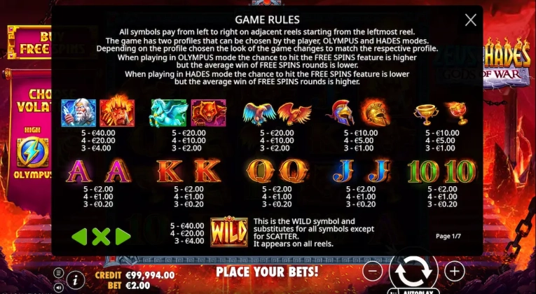 Zeus Vs Hades Gods Of War Demo Free 4