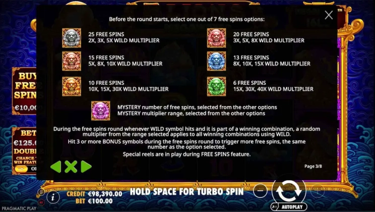 5 Lions Megaways Demo Free 4