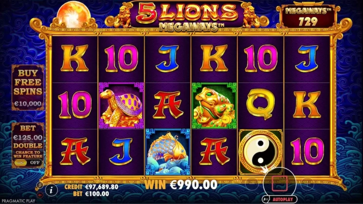 5 Lions Megaways Demo Free 2