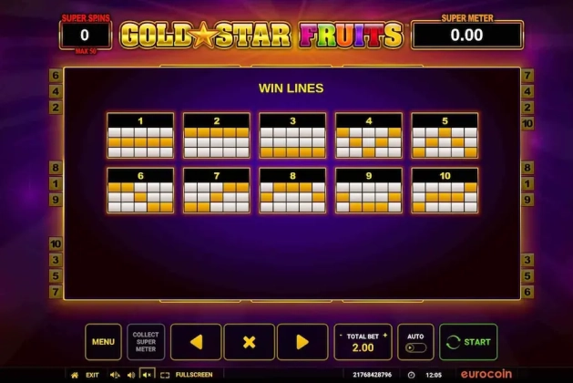 Gold Star Fruits Demo Free 4