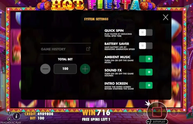 Hot Fiesta Demo Free 2