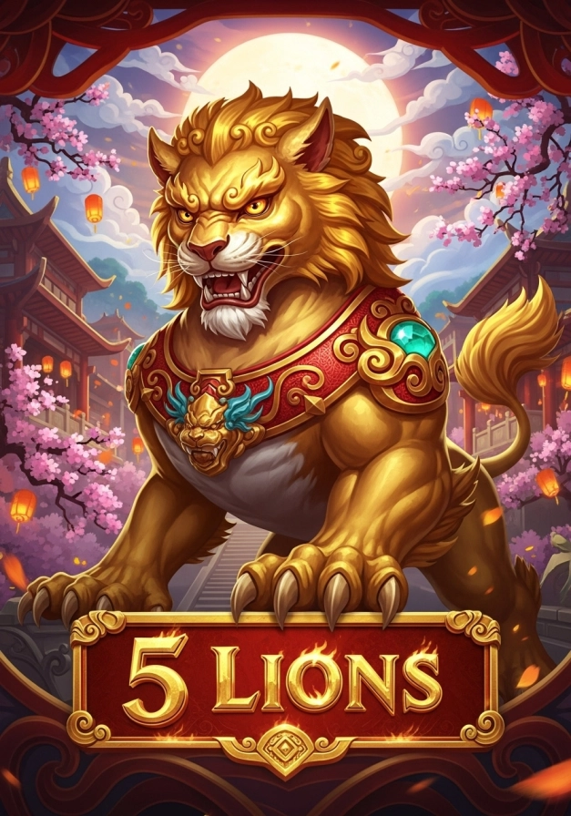 5 Lions Joc Liber