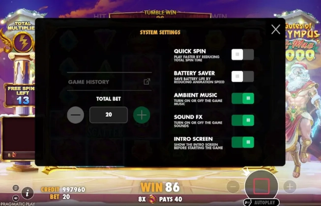 Gates Of Olympus Xmas 1000 Demo Free 5