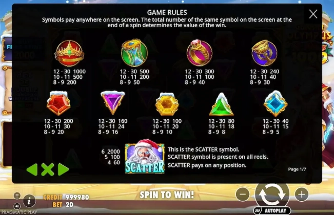 Gates Of Olympus Xmas 1000 Demo Free 3