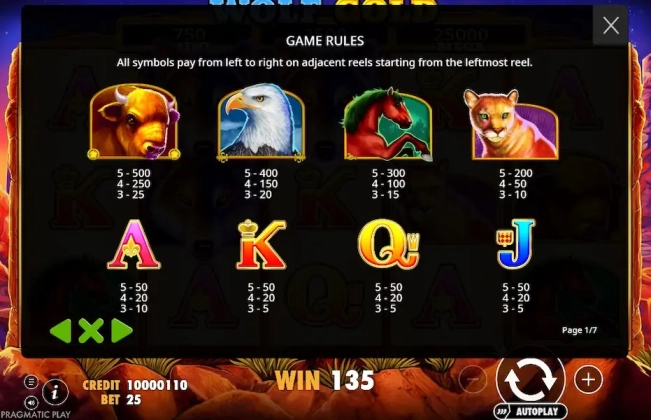 Wolf Gold Demo Free 3