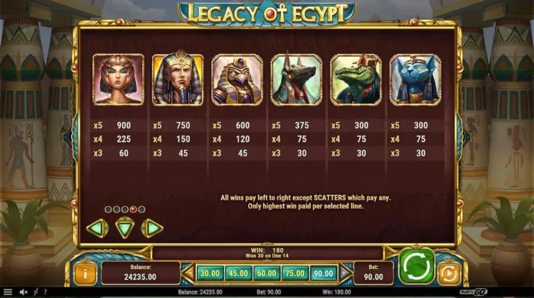 Legacy Of Egypt Demo Free 3