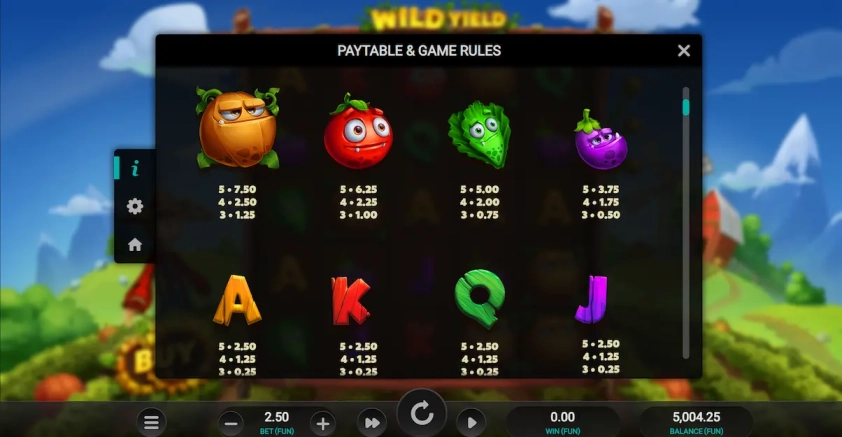 Wild Yield Demo Free 3